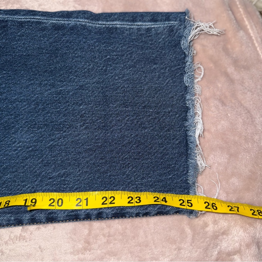 Levi’s ribcage straight ankle fray Jean 27/L25/1/2 - Picture 13 of 13
